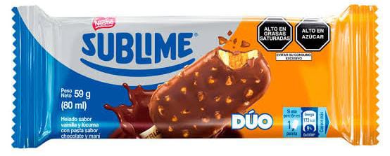 HELADO SUBLIME DUO